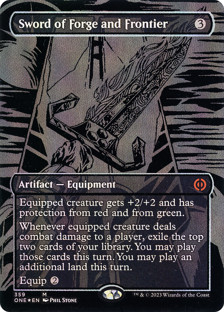 Magic: The Gathering - Sword of Forge and Frontier Foil - Phyrexia: All Will Be One