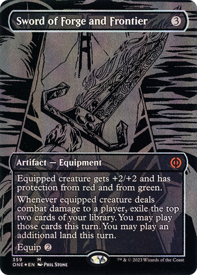 Magic: The Gathering - Sword of Forge and Frontier Foil - Phyrexia: All Will Be One