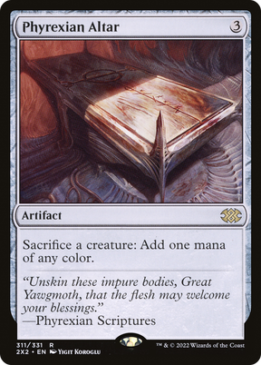 Magic: The Gathering - Phyrexian Altar Foil - Double Masters 2022