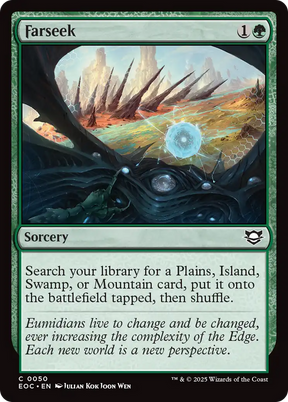 Magic: The Gathering - Farseek - Edge of Eternities Commander