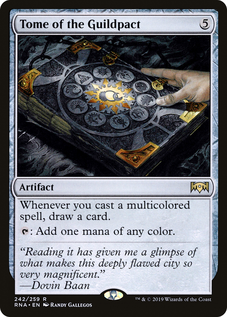 Magic: The Gathering - Tome of the Guildpact Foil - Ravnica Allegiance