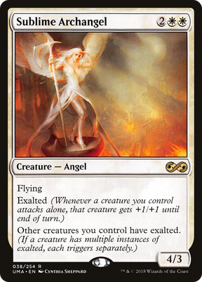 Magic: The Gathering - Sublime Archangel Foil - Ultimate Masters