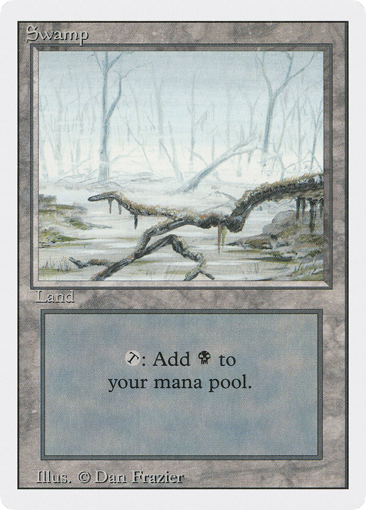 Magic: The Gathering - Swamp - Revised Edition