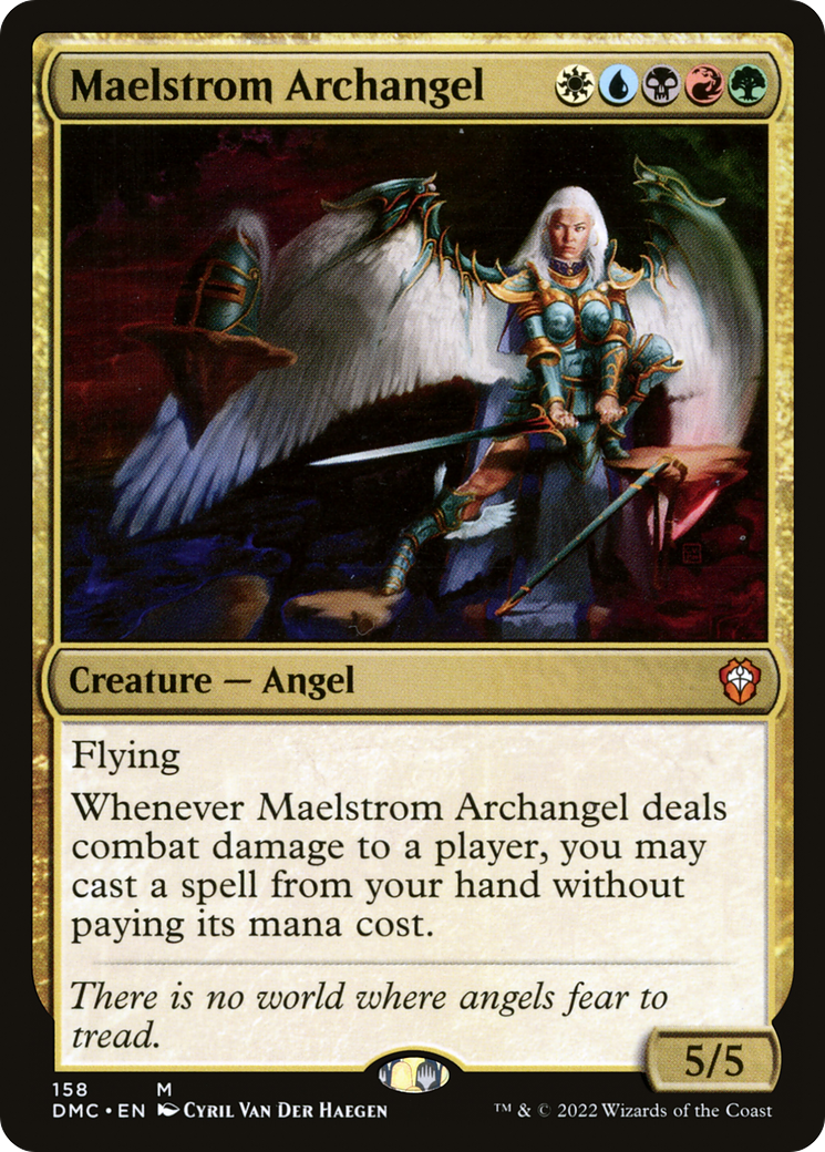 Magic: The Gathering - Maelstrom Archangel - Dominaria United Commander