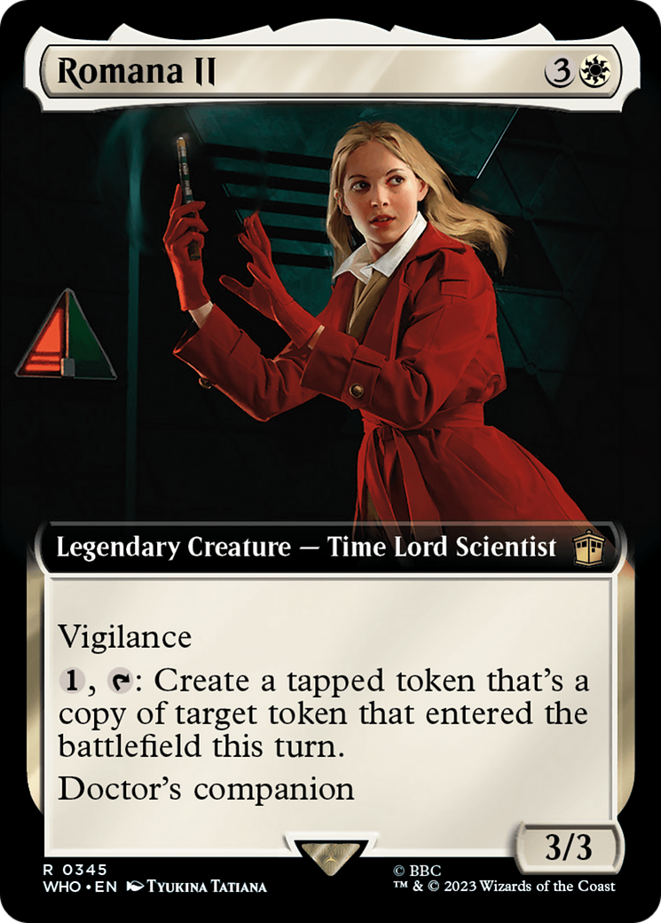 Magic: The Gathering - Romana II Foil - Doctor Who