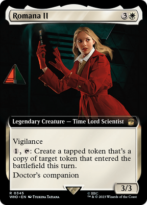 Magic: The Gathering - Romana II Foil - Doctor Who