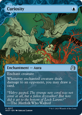Magic: The Gathering - Curiosity Foil - Wilds of Eldraine: Enchanting Tales