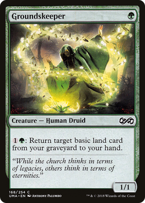 Magic: The Gathering - Groundskeeper Foil - Ultimate Masters