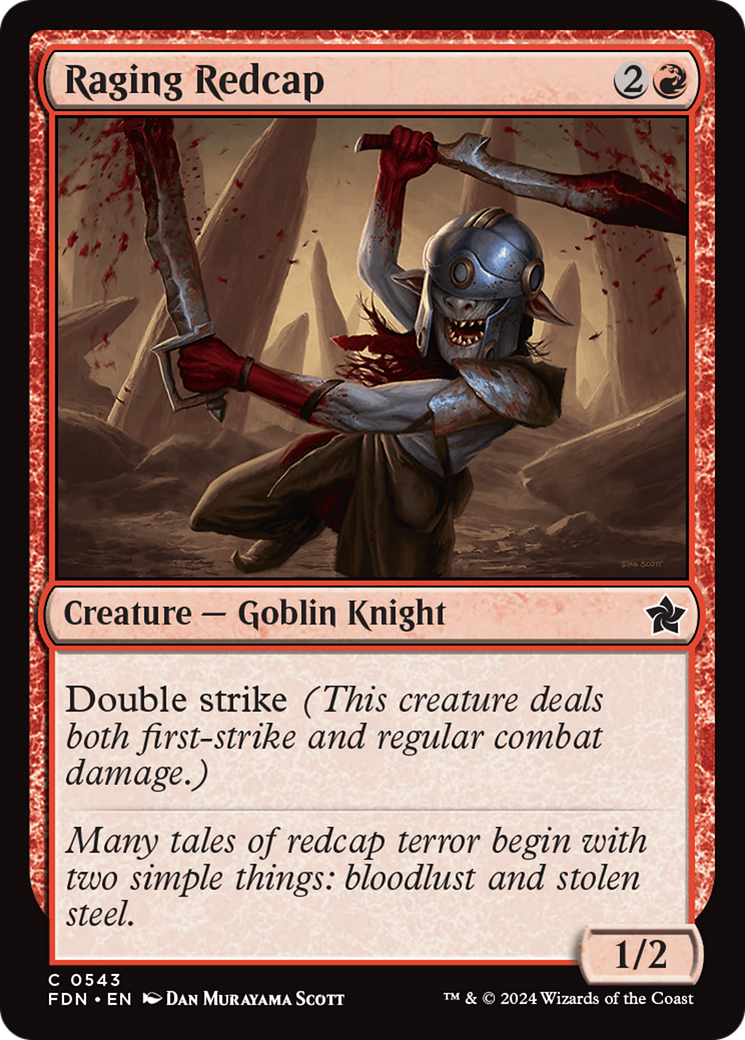 Magic: The Gathering - Raging Redcap - Foundations