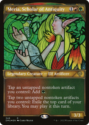 Magic the Gathering - Meria, Scholar of Antiquity Foil - Dominaria United