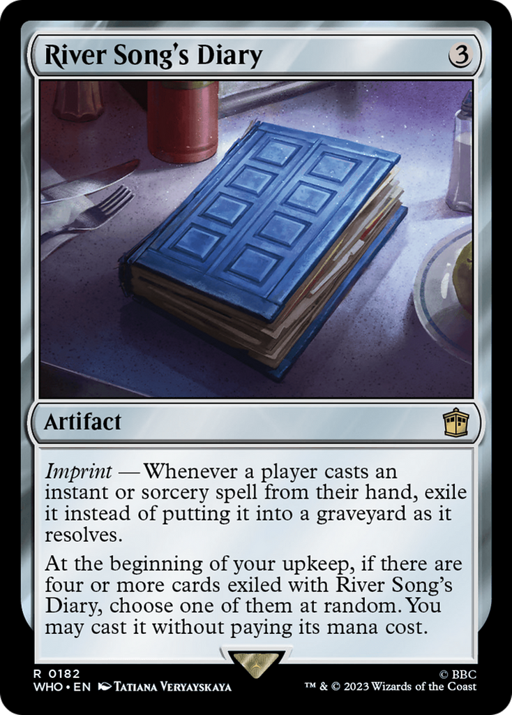 Magic: The Gathering - River Song's Diary - Doctor Who