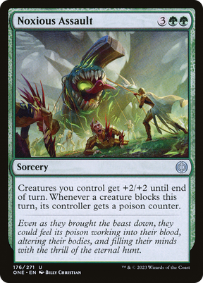 Magic: The Gathering - Noxious Assault Foil - Phyrexia: All Will Be One
