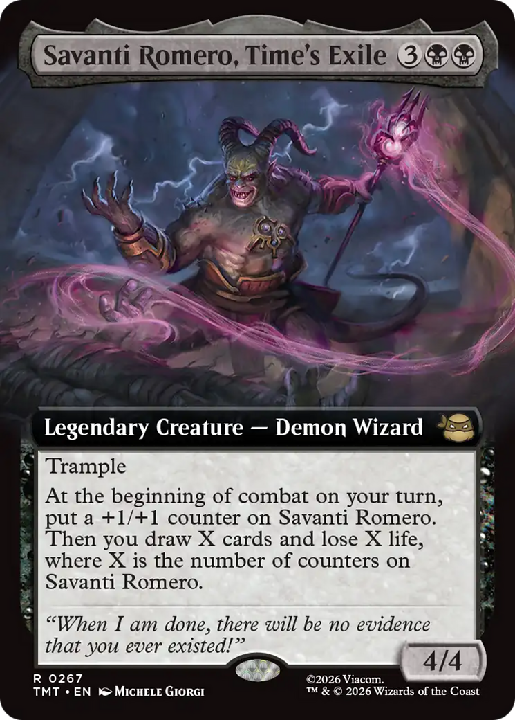Magic: The Gathering - Savanti Romero, Time's Exile - Teenage Mutant Ninja Turtles