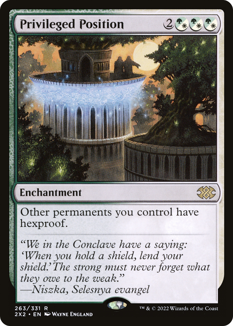 Magic: The Gathering - Privileged Position - Double Masters 2022