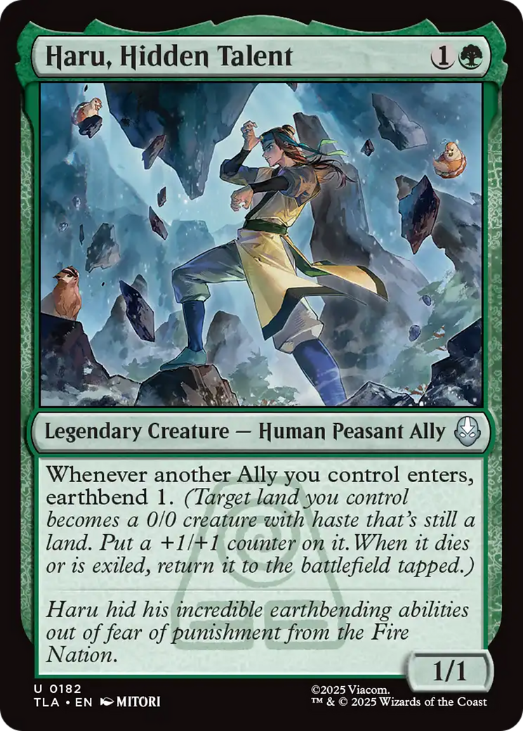 Magic: The Gathering - Haru, Hidden Talent Foil - Avatar: The Last Airbender