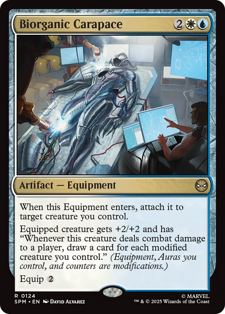 Magic: The Gathering - Biorganic Carapace Foil - Marvel's Spider-Man