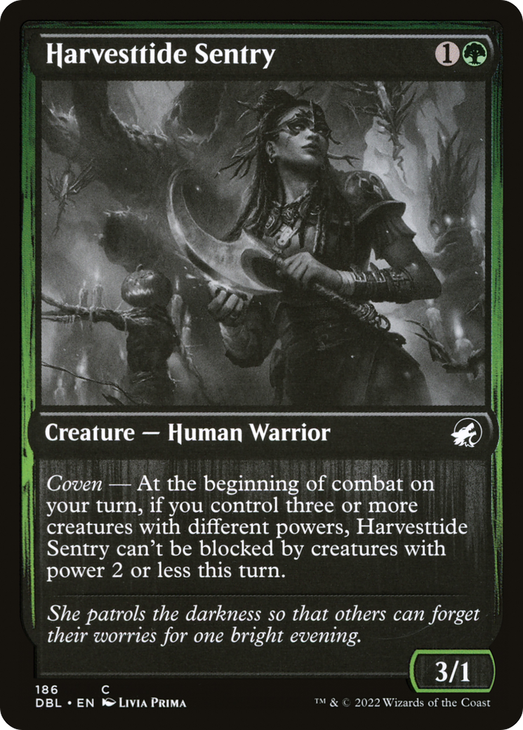 Magic: The Gathering - Harvesttide Sentry Foil - Innistrad: Double Feature