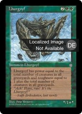 Magic: The Gathering - Lhurgoyf - Ice Age