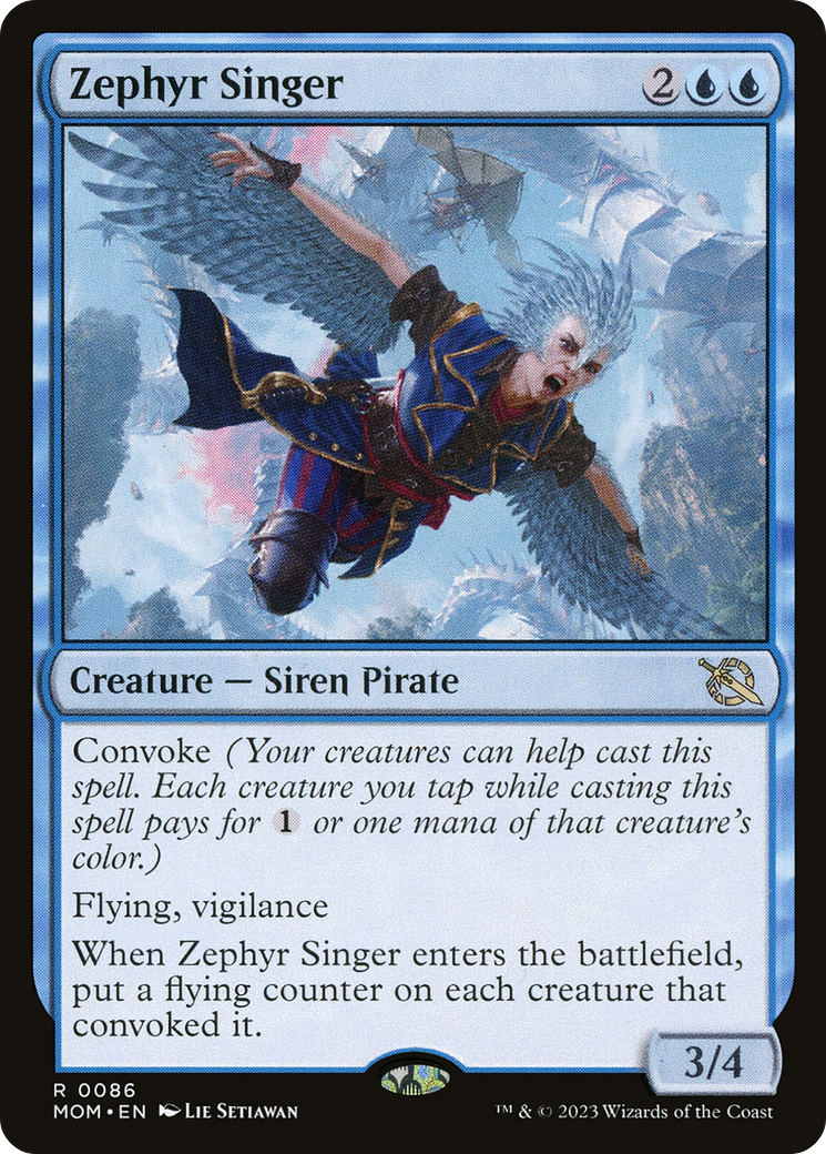 Magic: The Gathering - Zephyr Singer - March of the Machine