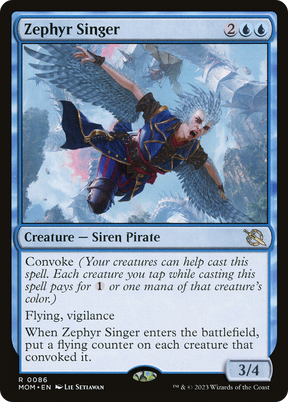 Magic: The Gathering - Zephyr Singer - March of the Machine