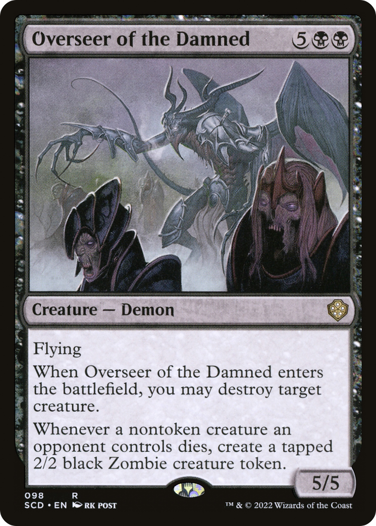 Magic: The Gathering - Overseer of the Damned - Starter Commander Decks