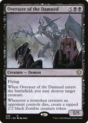 Magic: The Gathering - Overseer of the Damned - Starter Commander Decks
