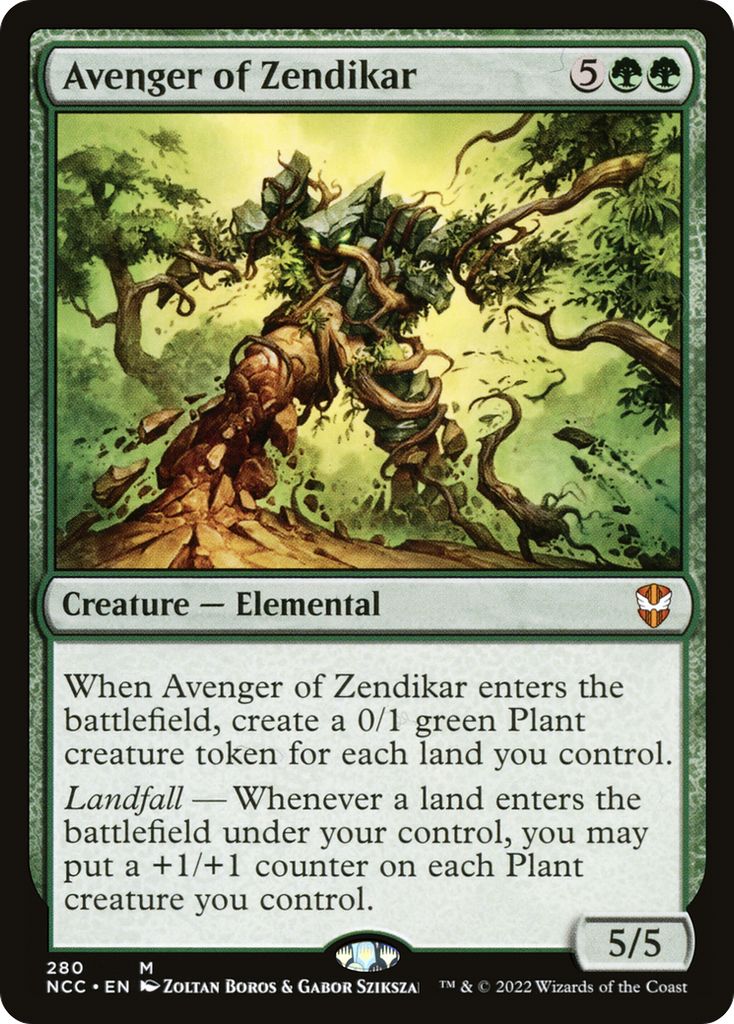 Magic: The Gathering - Avenger of Zendikar - New Capenna Commander