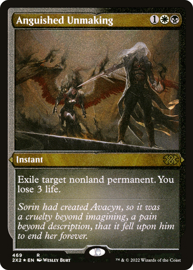 Magic: The Gathering - Anguished Unmaking Foil - Double Masters 2022