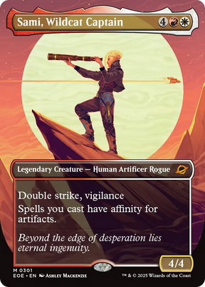 Magic: The Gathering - Sami, Wildcat Captain - Edge of Eternities