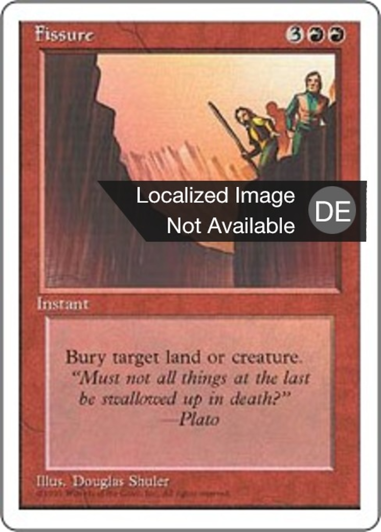 Magic: The Gathering - Erdspalte - Fourth Edition
