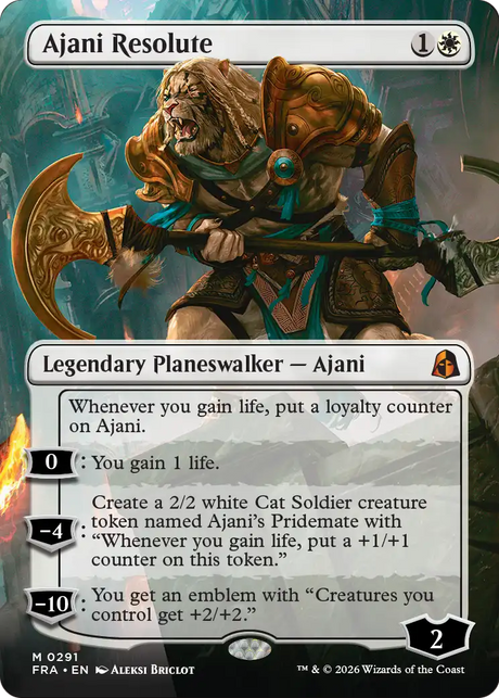 Magic: The Gathering - Ajani Resolute - Reality Fracture