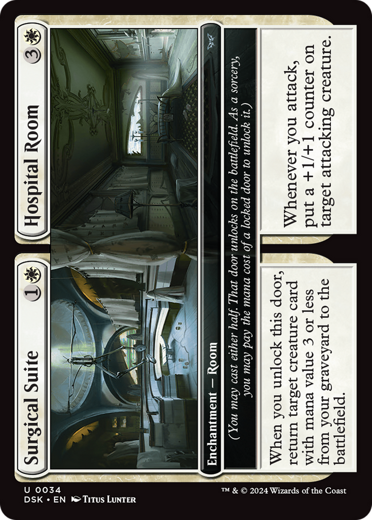 Magic: The Gathering - Surgical Suite // Hospital Room - Duskmourn: House of Horror