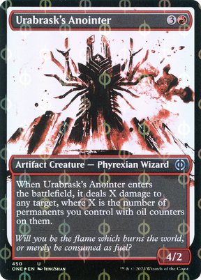 Magic: The Gathering - Urabrask's Anointer Foil - Phyrexia: All Will Be One
