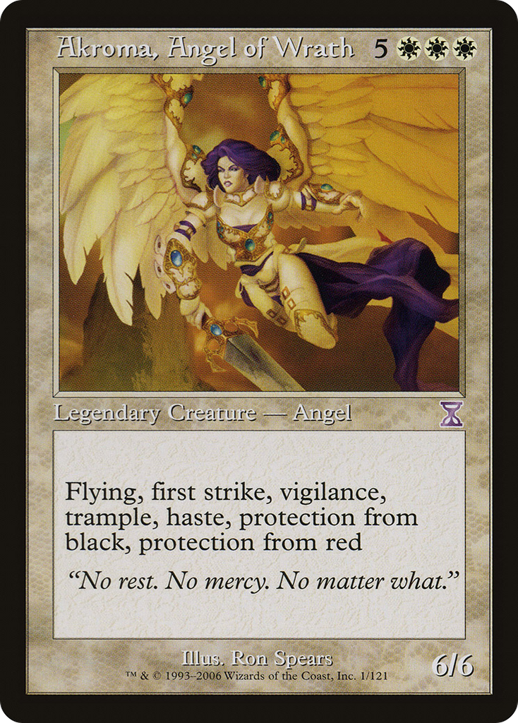 Magic: The Gathering - Akroma, Angel of Wrath - Time Spiral Timeshifted