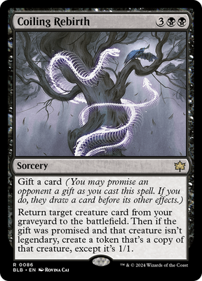 Magic: The Gathering - Coiling Rebirth Foil - Bloomburrow