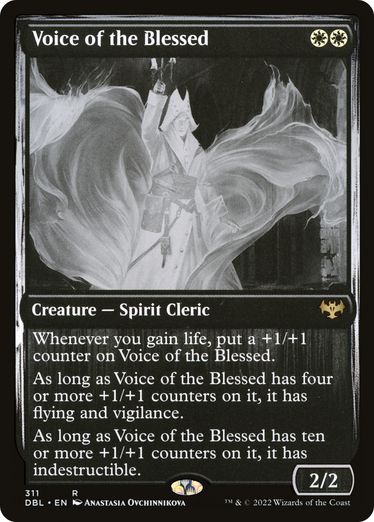 Magic: The Gathering - Voice of the Blessed Foil - Innistrad: Double Feature