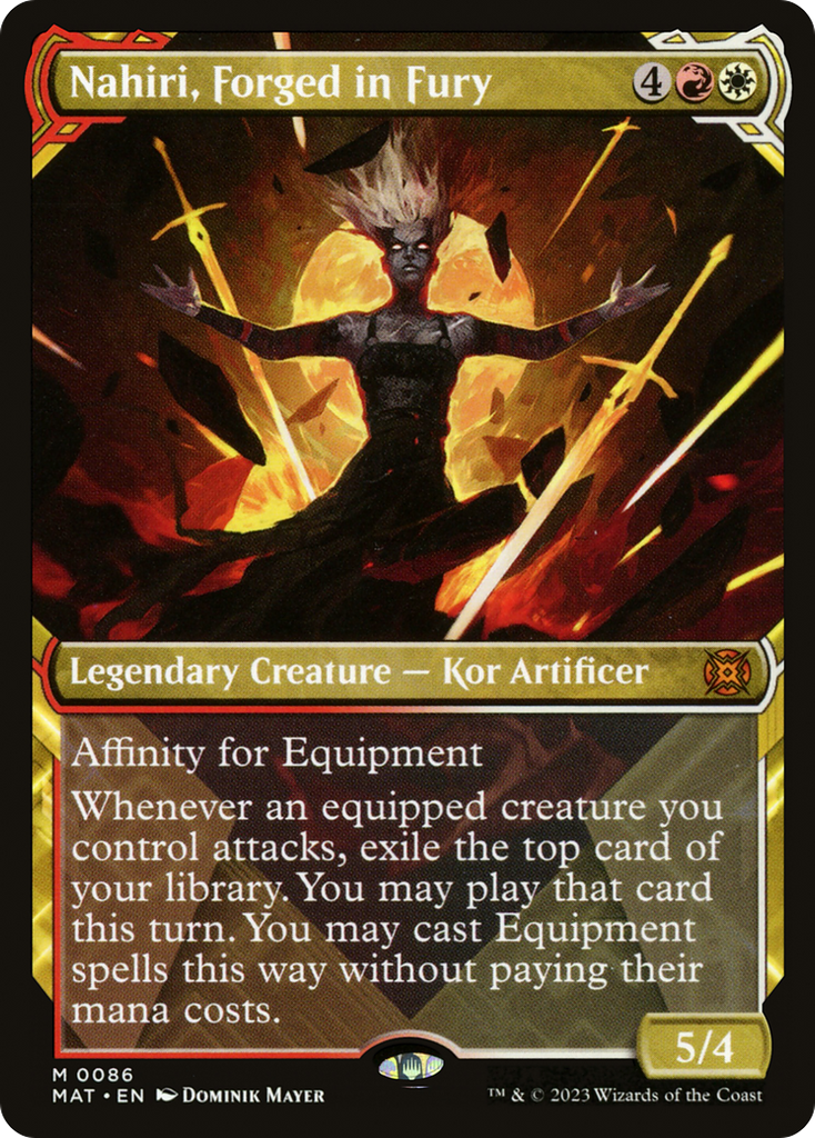 Magic: The Gathering - Nahiri, Forged in Fury - March of the Machine: The Aftermath