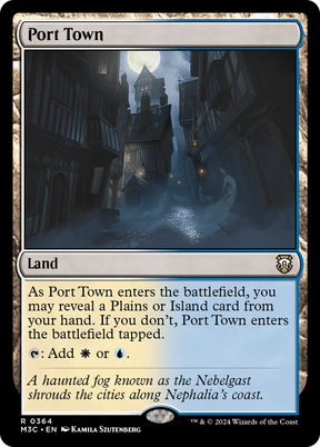 Magic: The Gathering - Port Town - Modern Horizons 3 Commander