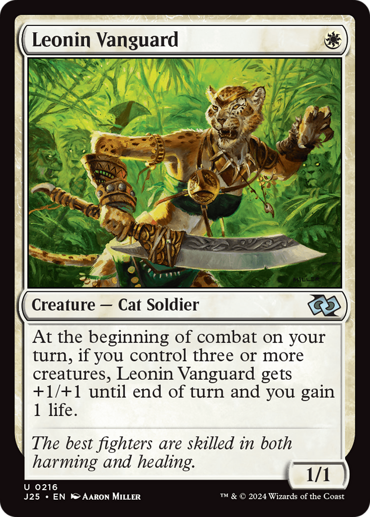 Magic: The Gathering - Leonin Vanguard - Foundations Jumpstart