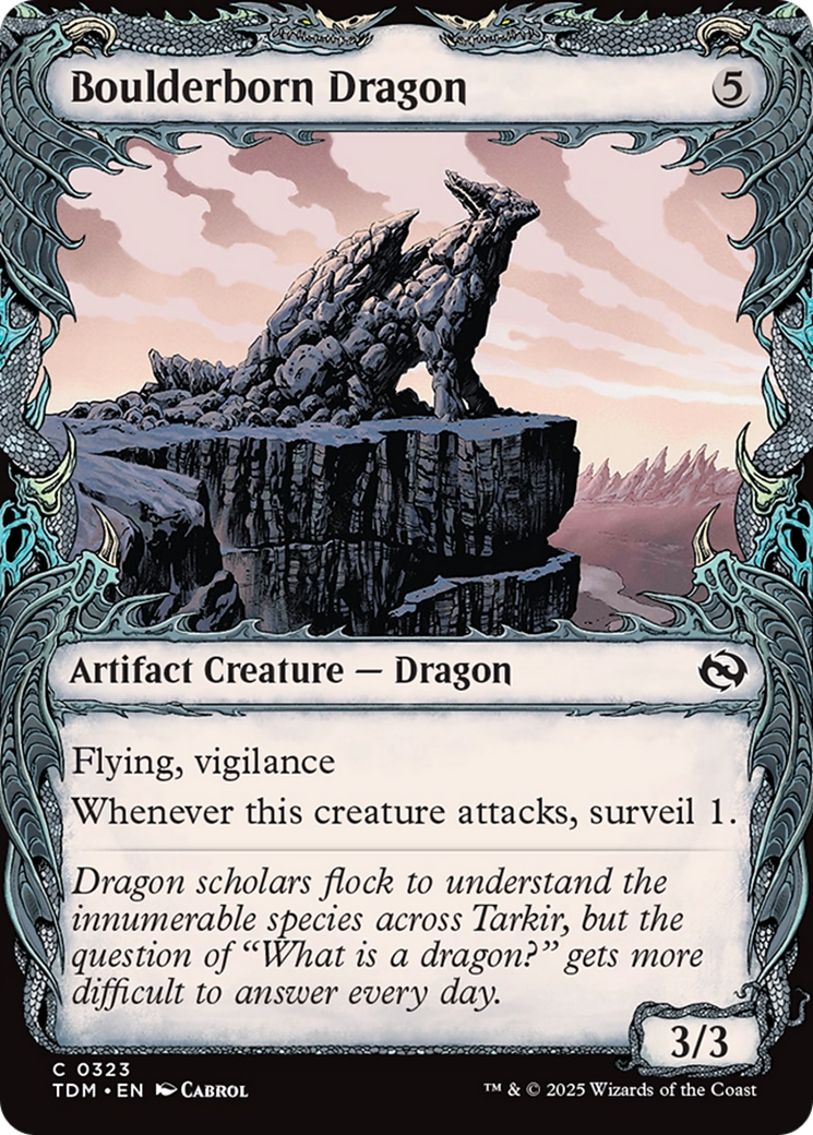 Magic: The Gathering - Boulderborn Dragon - Tarkir: Dragonstorm