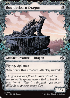 Magic: The Gathering - Boulderborn Dragon - Tarkir: Dragonstorm