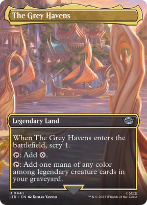 Magic: The Gathering - The Grey Havens Foil - The Lord of the Rings: Tales of Middle-earth