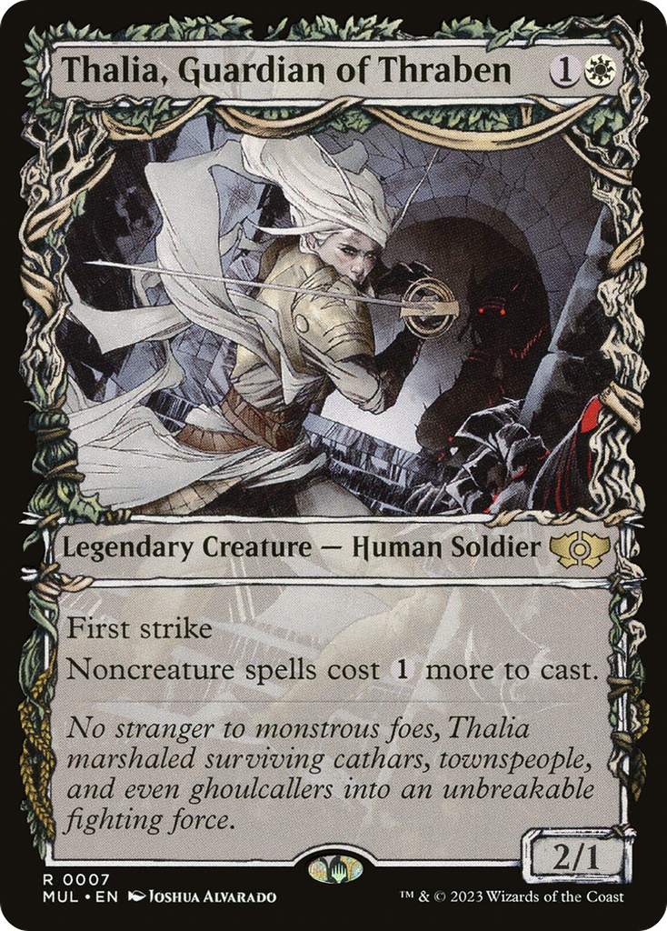 Magic: The Gathering - Thalia, Guardian of Thraben Foil - Multiverse Legends