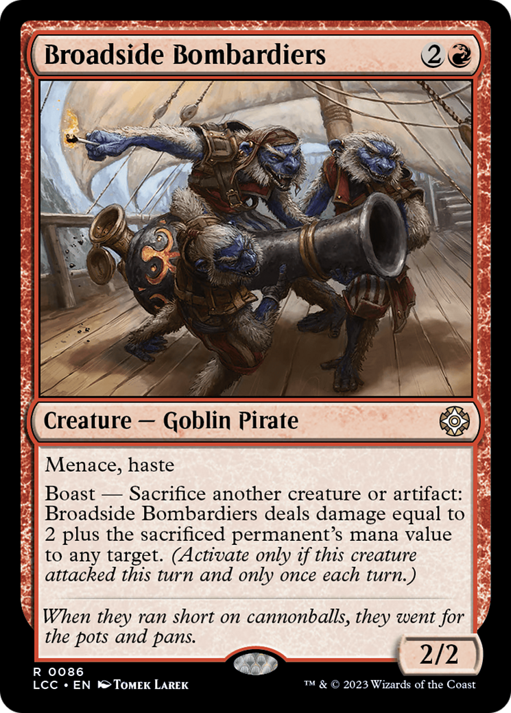 Magic: The Gathering - Broadside Bombardiers - The Lost Caverns of Ixalan Commander