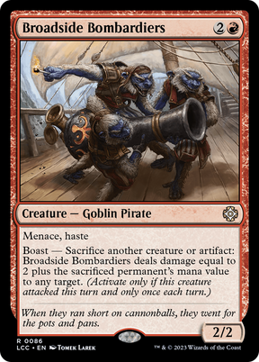 Magic: The Gathering - Broadside Bombardiers - The Lost Caverns of Ixalan Commander