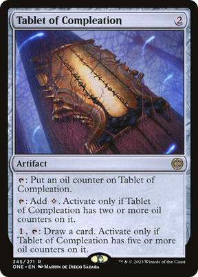 Magic: The Gathering - Tablet of Compleation - Phyrexia: All Will Be One