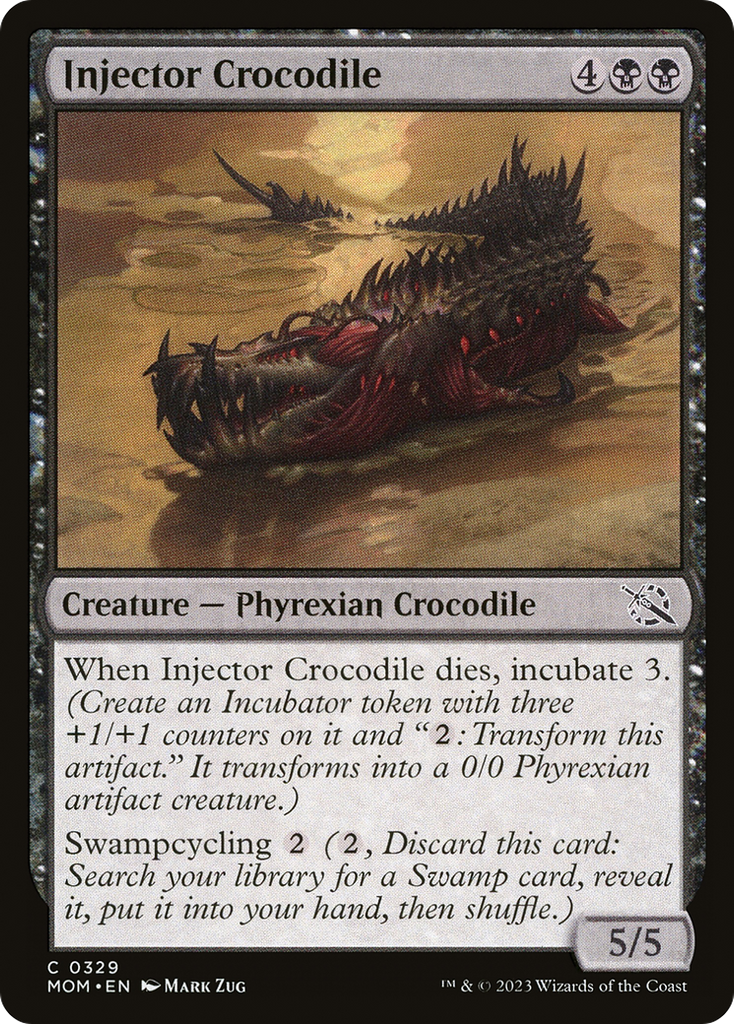 Magic: The Gathering - Injector Crocodile - March of the Machine