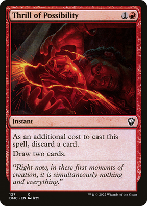 Magic: The Gathering - Thrill of Possibility - Dominaria United Commander