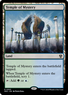 Magic: The Gathering - Temple of Mystery - Murders at Karlov Manor Commander