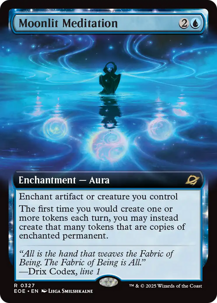 Magic: The Gathering - Moonlit Meditation - Edge of Eternities
